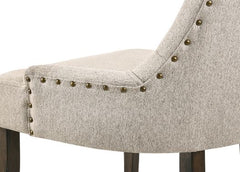 Silla auxiliar tapizada Farren de 96 cm de alto (juego de 2)