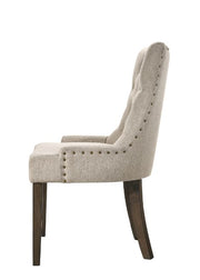 Silla auxiliar tapizada Farren de 96 cm de alto (juego de 2)