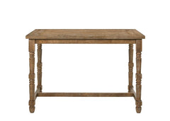 Farsiris Rectangular 2 Drawers Counter Height Table