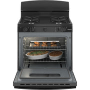  Hotpoint 30-inch Freestanding Gas Range RGBS330DRBB IMAGE 5