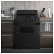  Hotpoint 30-inch Freestanding Gas Range RGBS330DRBB IMAGE 6