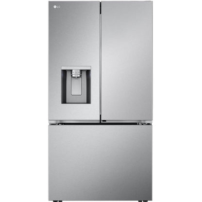  LG 36-inch, 30.7 cu. ft. French 3-Door Refrigerator with Wi-Fi LRYXS3106S IMAGE 1