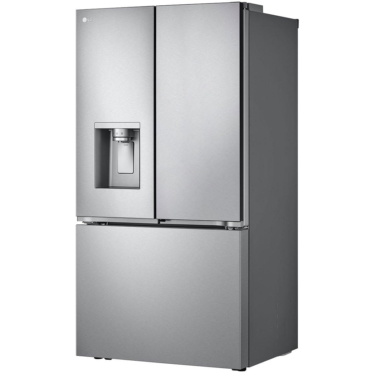  LG 36-inch, 30.7 cu. ft. French 3-Door Refrigerator with Wi-Fi LRYXS3106S IMAGE 2