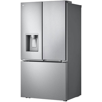 LG 36-inch, 30.7 cu. ft. French 3-Door Refrigerator with Wi-Fi LRYXS3106S IMAGE 2