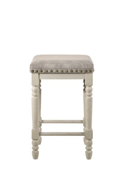 Taburete alto tapizado Tasnim de 61 cm (juego de 2)