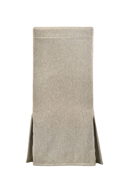 Faustine 40"H Upholstered Side Chair with Solid Back (Set-2)