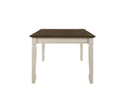 Mesa de comedor rectangular Fedele de 78" de largo