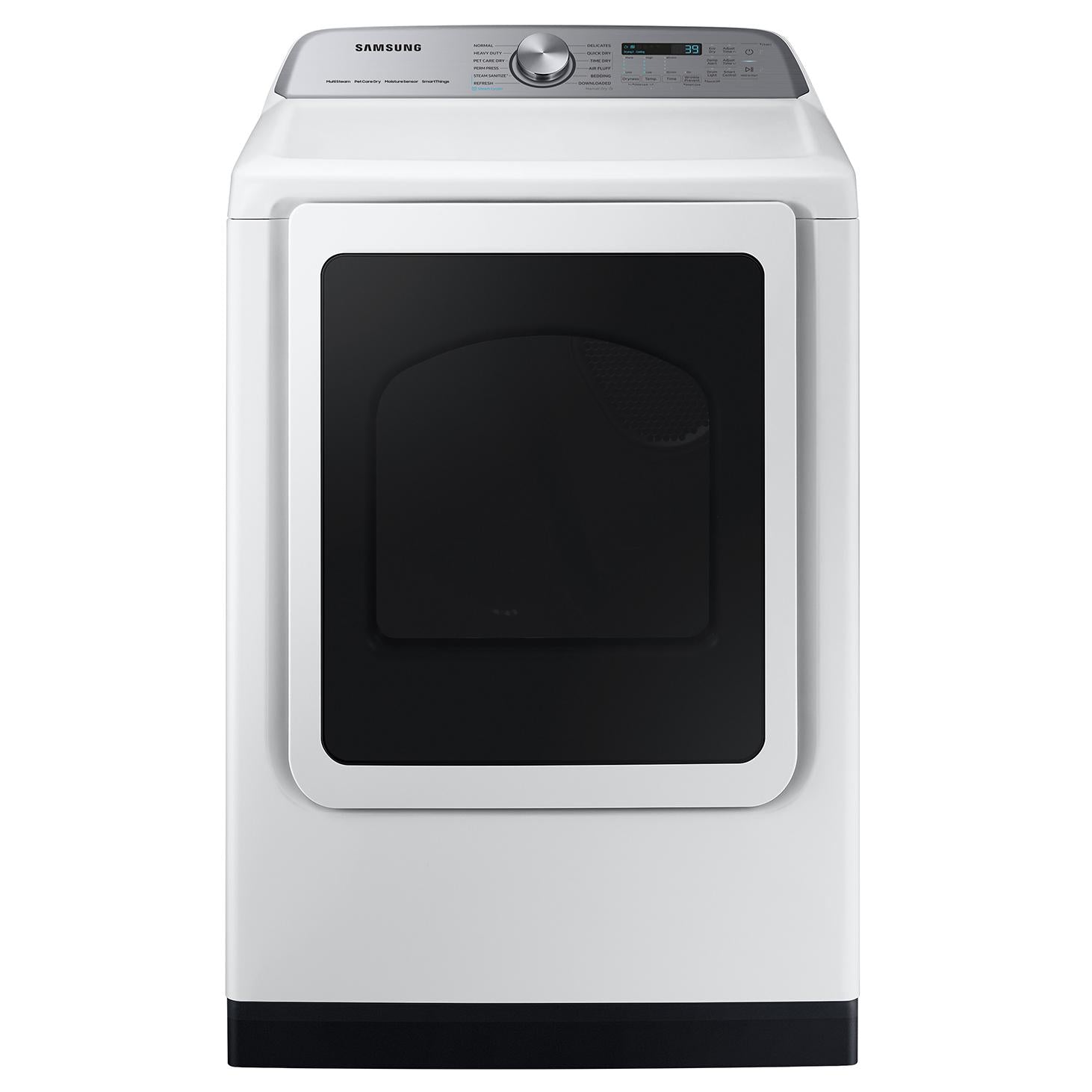  Samsung 7.4 cu.ft. Electric Dryer with Pet Care Dry and Steam Sanitize+ DVE54CG7150WA3 IMAGE 1