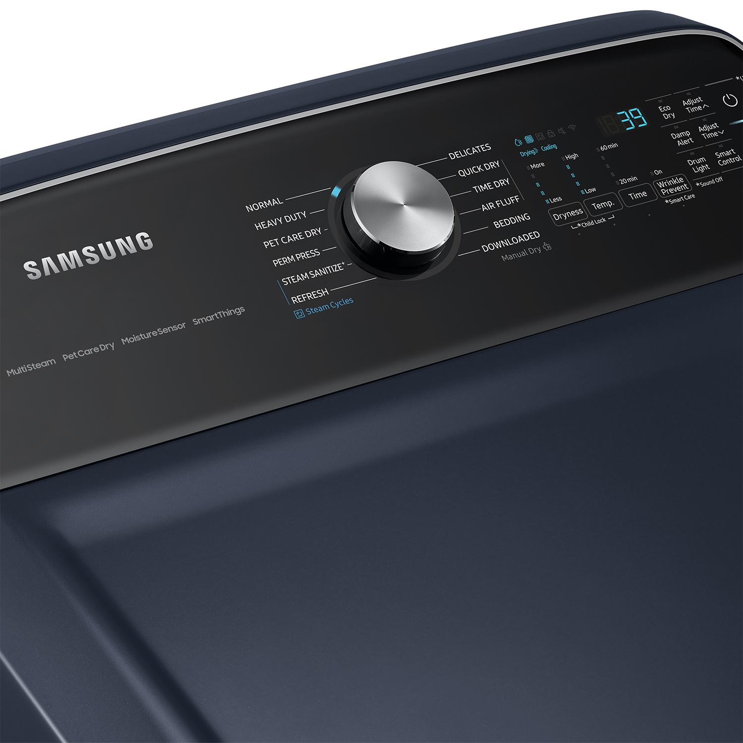  Samsung 7.4 cu.ft. Electric Dryer with Pet Care Dry and Steam Sanitize+ DVE54CG7150DA3 IMAGE 4