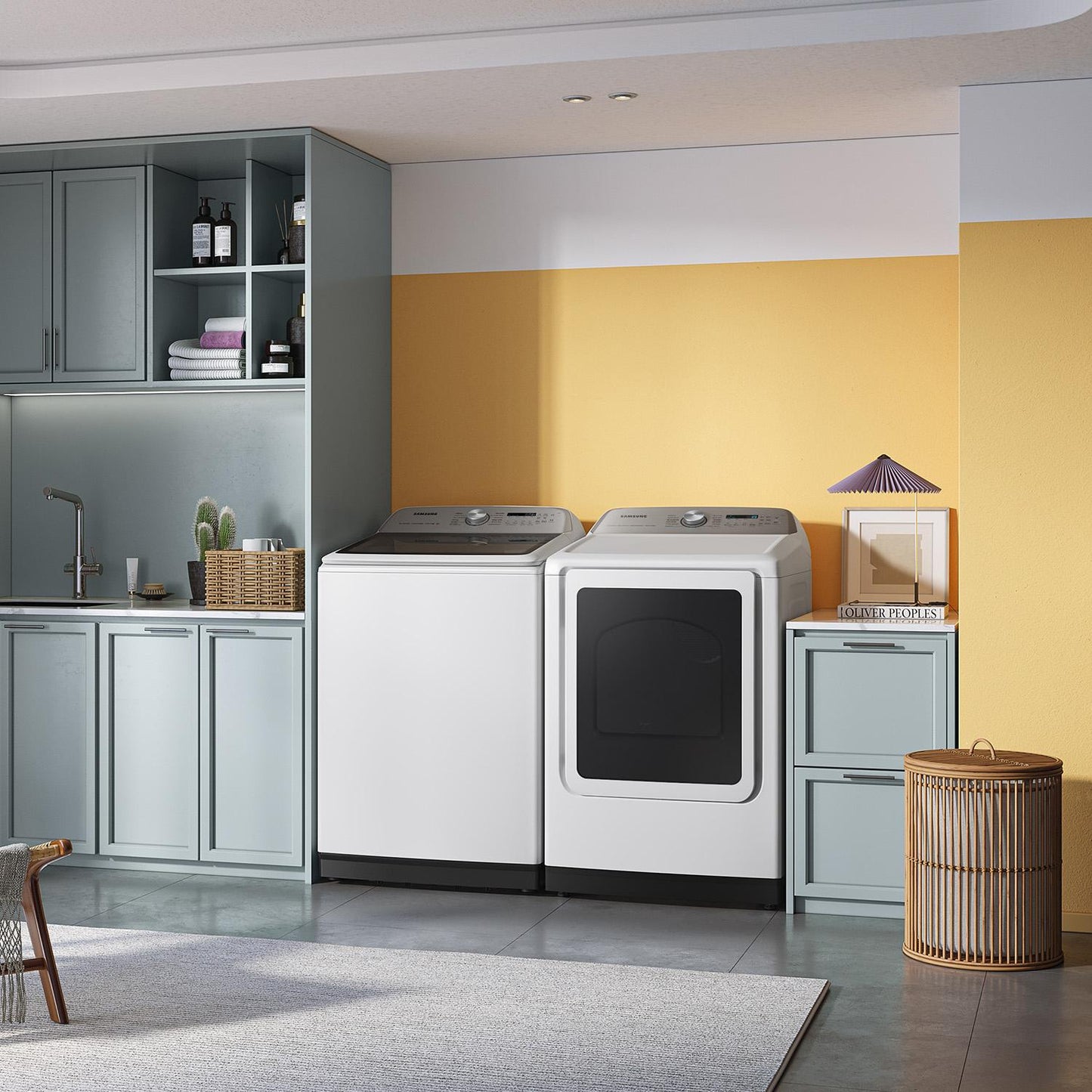  Samsung 5.4 cu.ft. Top Loading Washer with Pet Care Solution and Super Speed Wash WA54CG7150AWA4 IMAGE 13