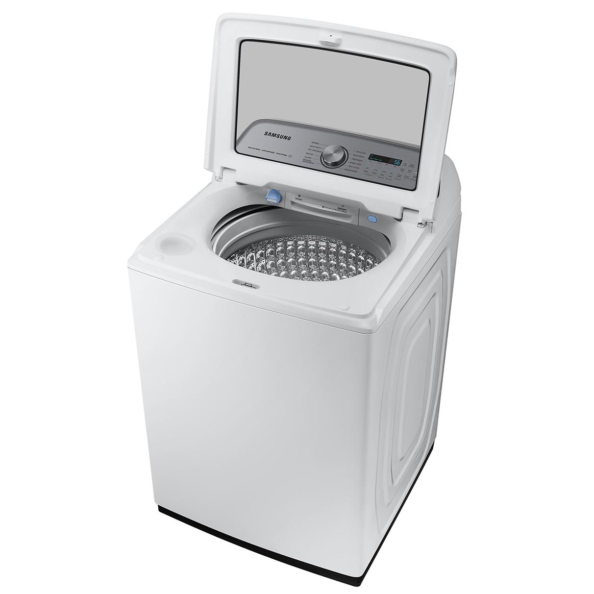  Samsung 5.4 cu.ft. Top Loading Washer with Pet Care Solution and Super Speed Wash WA54CG7150AWA4 IMAGE 4