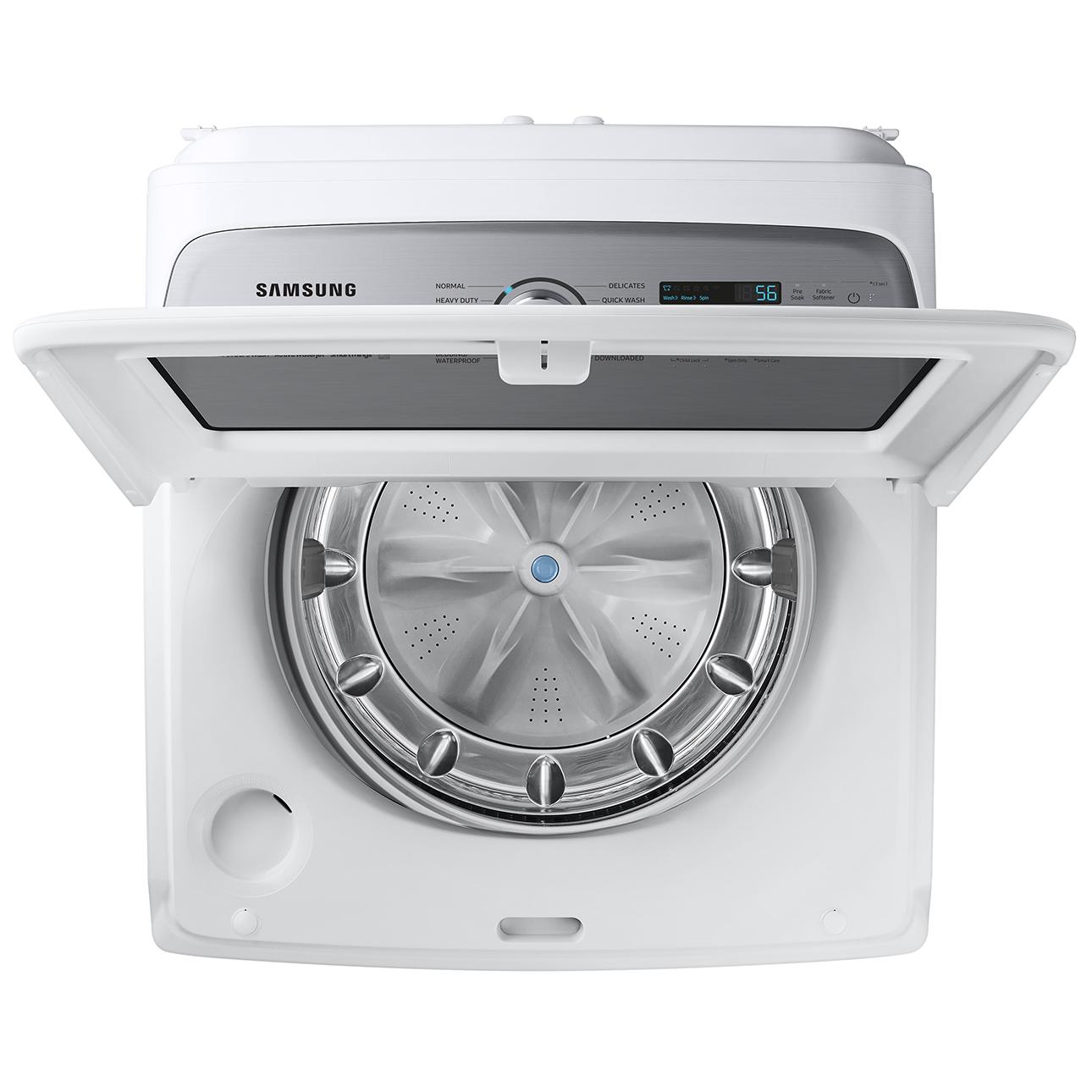  Samsung 5.4 cu.ft. Top Loading Washer with Pet Care Solution and Super Speed Wash WA54CG7150AWA4 IMAGE 6