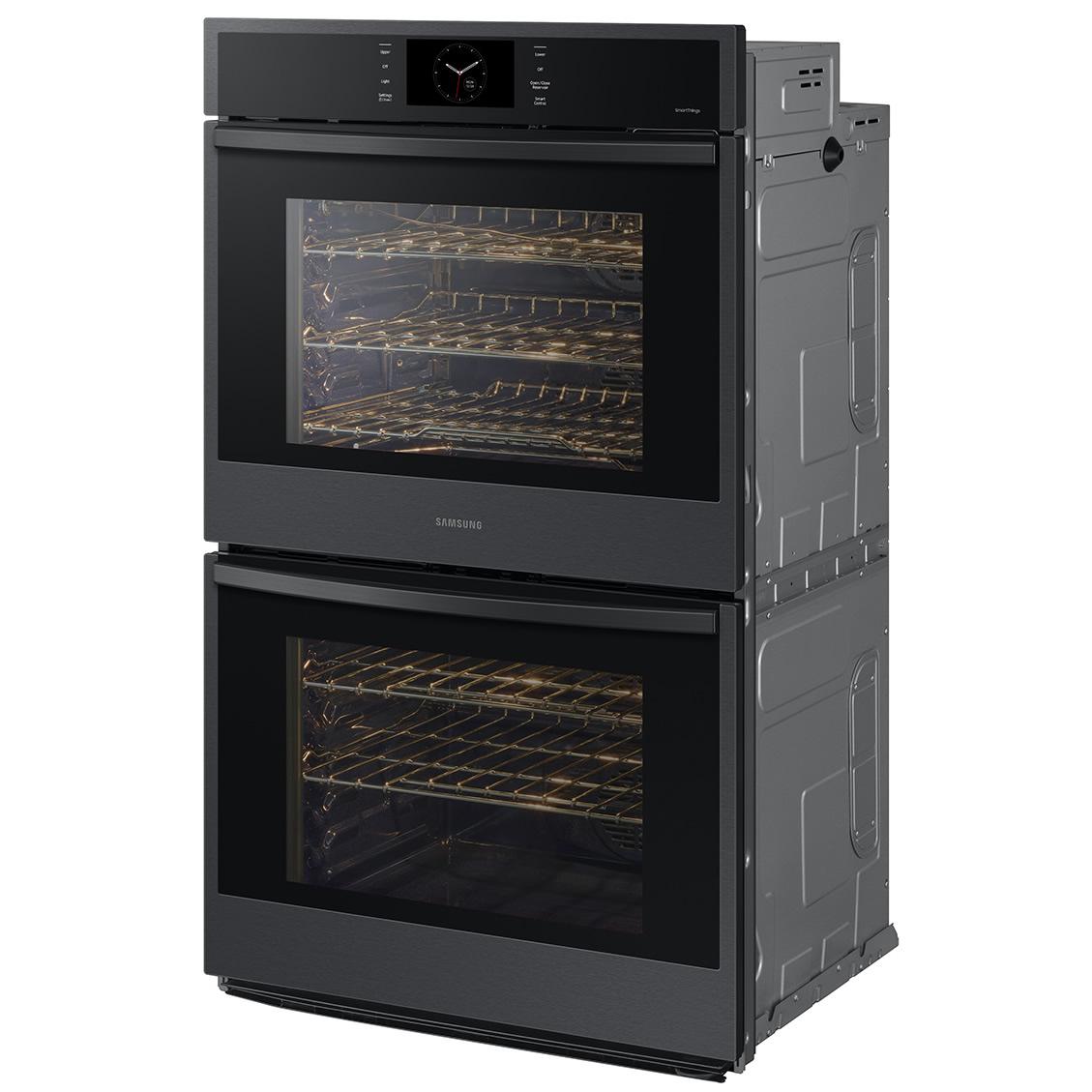  Samsung 10.2 cu. Ft. 6 Series Double Wall Oven with SmartThings, Air Fry and Air Sous Vide NV51CG600DMTAA IMAGE 1