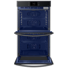  Samsung 10.2 cu. Ft. 6 Series Double Wall Oven with SmartThings, Air Fry and Air Sous Vide NV51CG600DMTAA IMAGE 3
