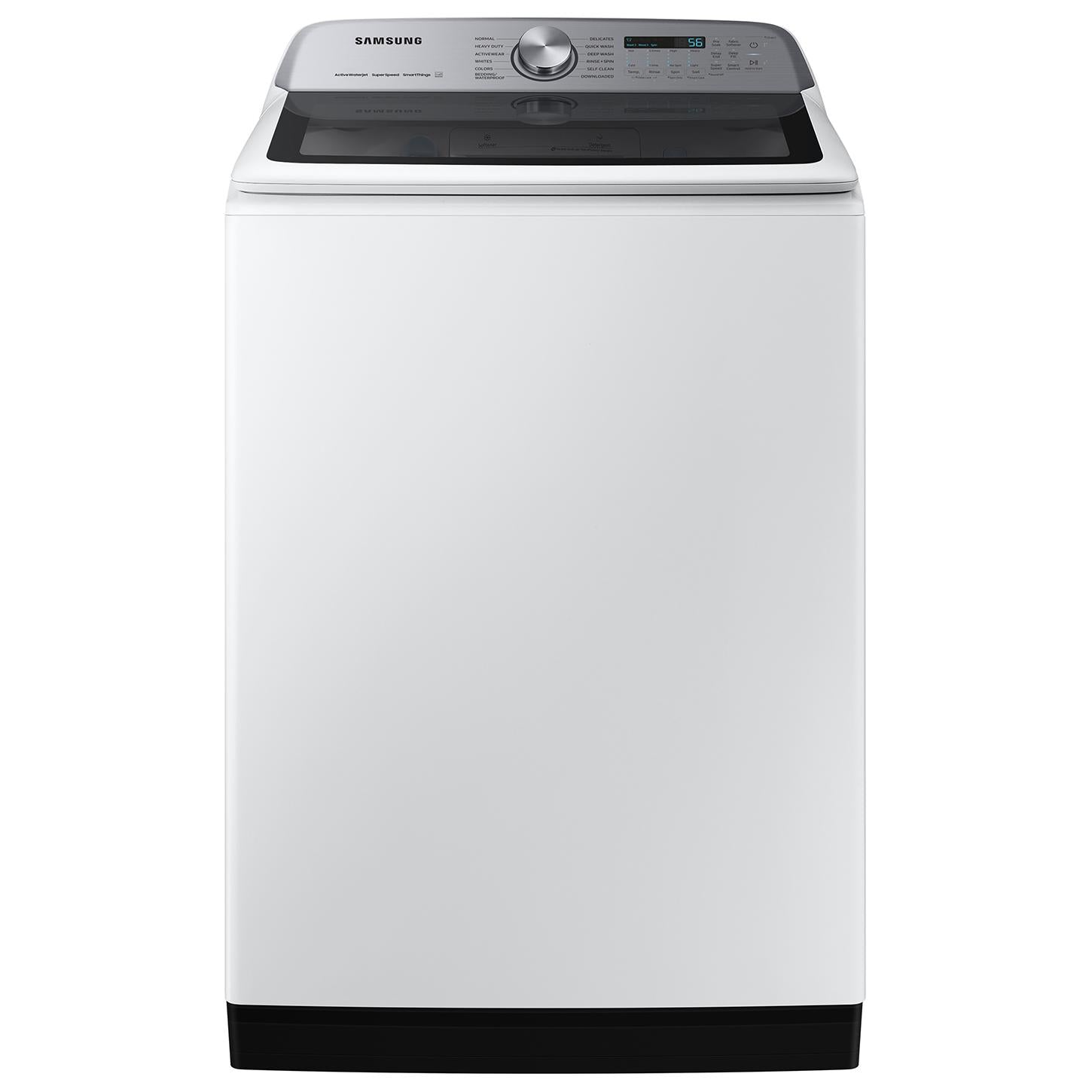  Samsung 5.4 cu.ft. Top Loading Washer with ActiveWave™ Agitator WA54CG7105AWUS IMAGE 1