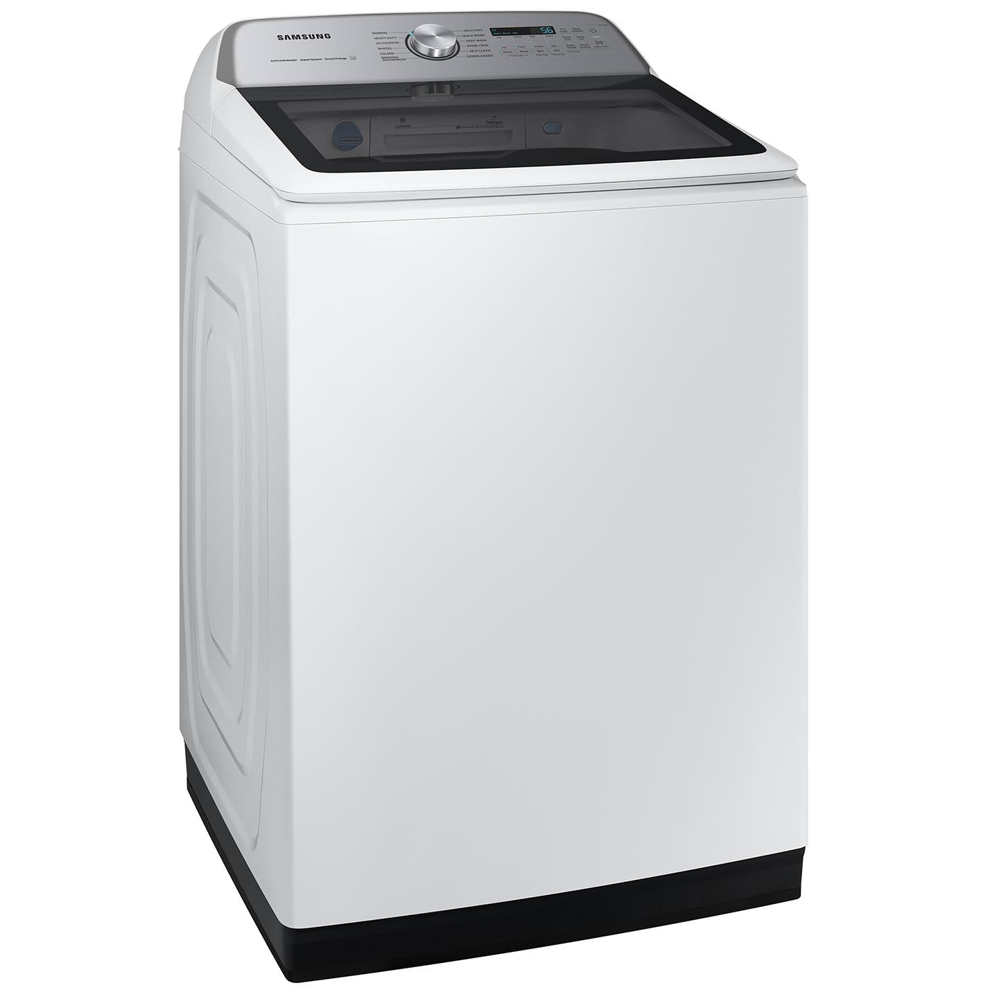  Samsung 5.4 cu.ft. Top Loading Washer with ActiveWave™ Agitator WA54CG7105AWUS IMAGE 2