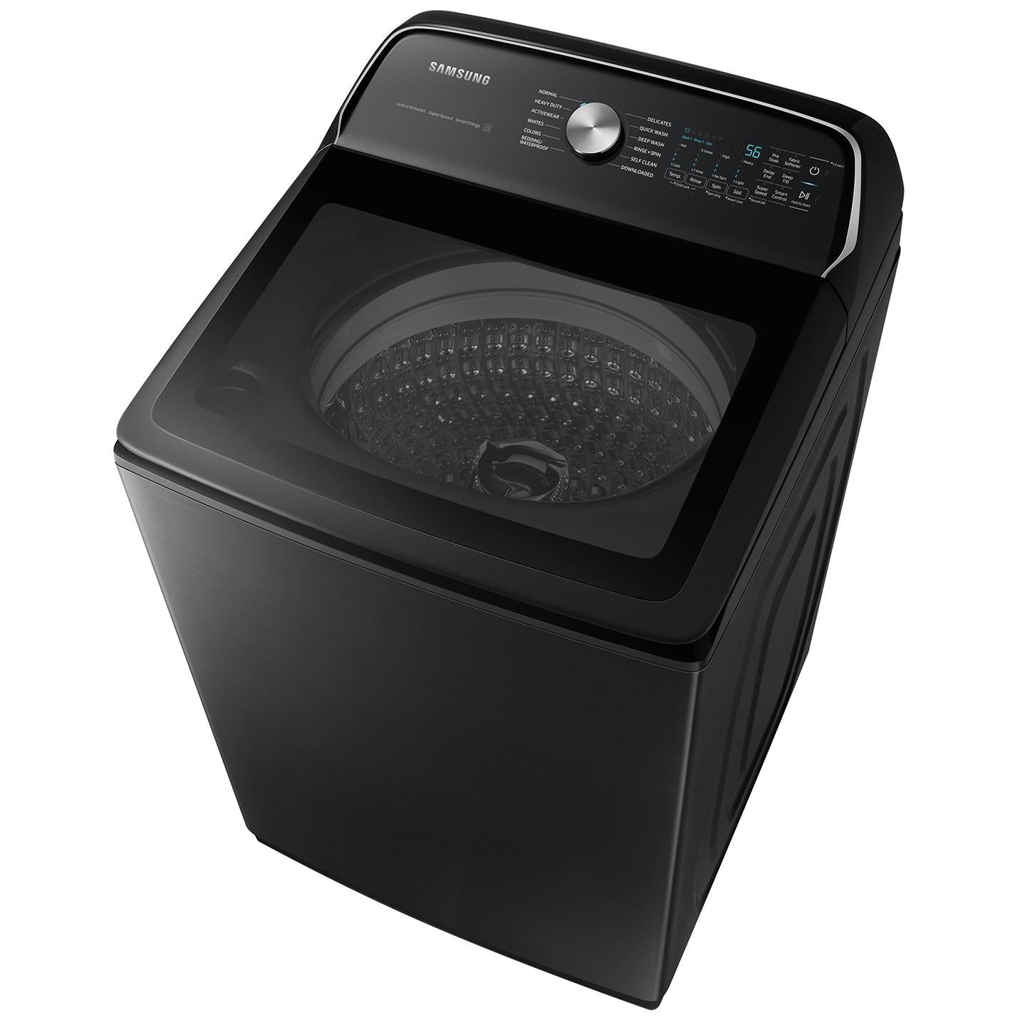  Samsung 5.4 cu.ft. Top Loading Washer with ActiveWave™ Agitator WA54CG7105AVUS IMAGE 3