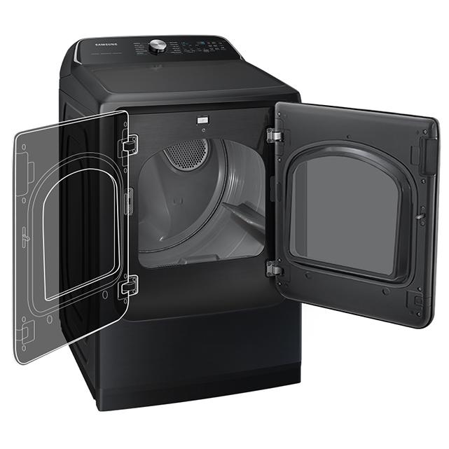  Samsung 7.4 cu.ft. Smart Electric Dryer with Steam Sanitize+ DVE55CG7100VA3 IMAGE 4