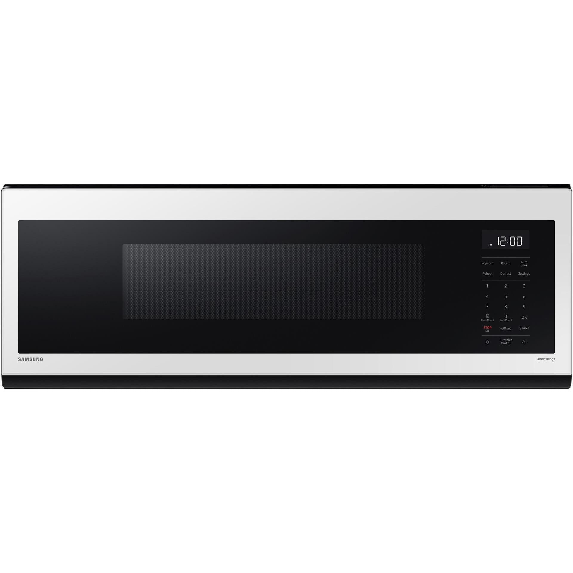  Samsung 30-inch, 1.1 cu.ft. Over-the-Range Microwave Oven with Wi-Fi Connectivity ME11CB751012AA IMAGE 1