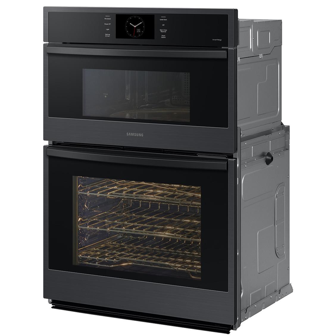  Samsung 30-in Microwave Combination Wall Oven NQ70CG600DMTAA IMAGE 2