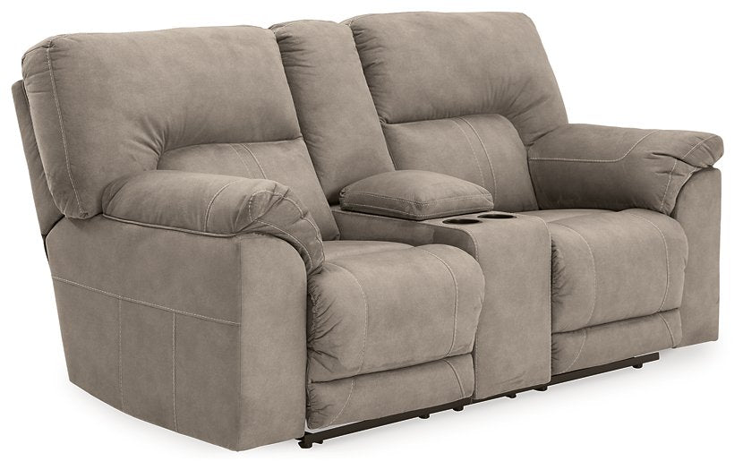 Cavalcade Reclining Loveseat with Console