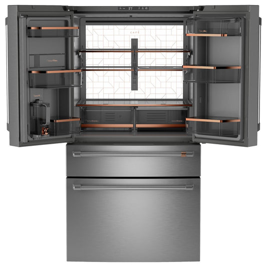  Café 36-inch 28.7 cu. ft. French 4-Door Refrigerator CGE29DP2TS1 IMAGE 2