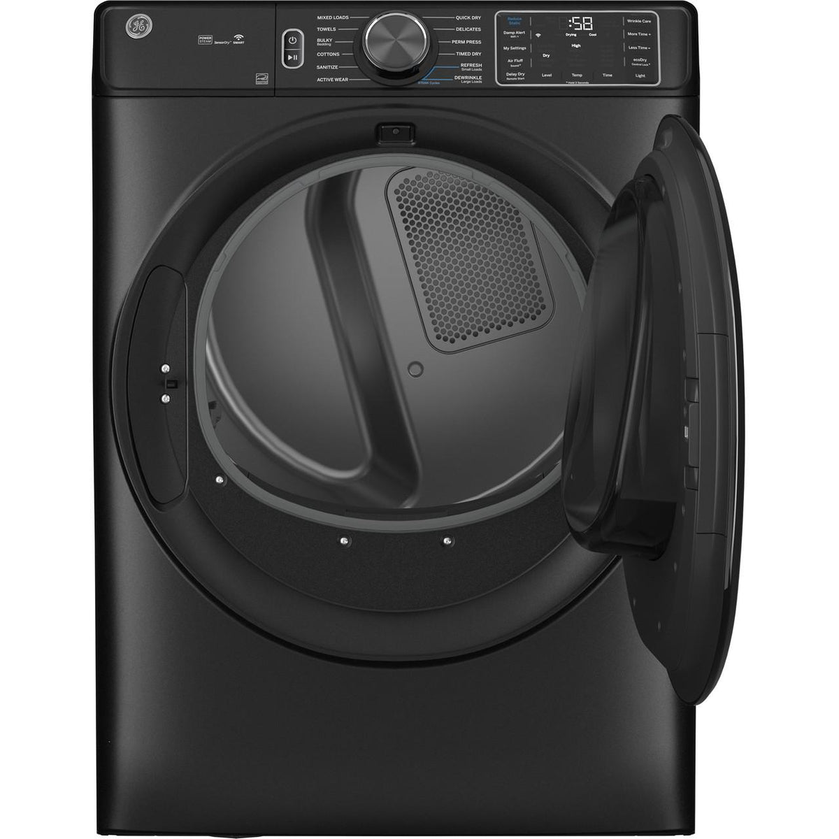  GE 7.8 cu.ft. Electric Dryer with Steam GFD65ESPVDS IMAGE 2