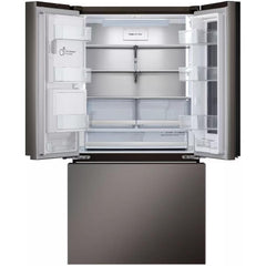  LG 36-inch, 26 cu. ft. Counter-Depth MAX™ French 3-Door Refrigerator with Mirror InstaView® LRYKC2606D IMAGE 3