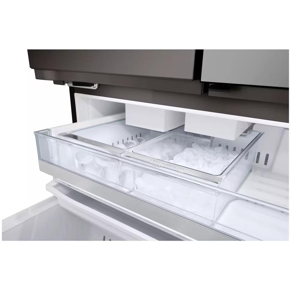 LG 36-inch, 26 cu. ft. Counter-Depth MAX™ French 3-Door Refrigerator with Mirror InstaView® LRYKC2606D IMAGE 5