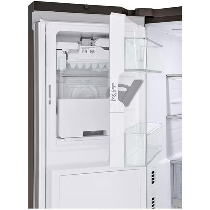 LG 36-inch, 26 cu. ft. Counter-Depth MAX™ French 3-Door Refrigerator with Mirror InstaView® LRYKC2606D IMAGE 6