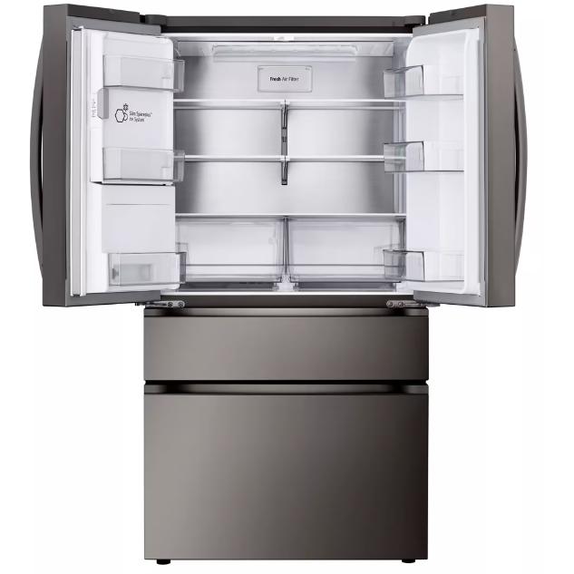 LG 36-inch, 28.6 cu. ft. French 4-Door Refrigerator with Wi-Fi LF29H8330D IMAGE 2