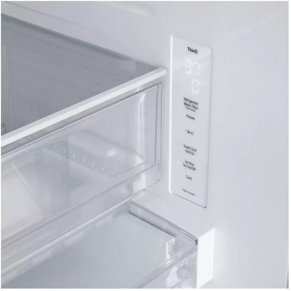 LG 33-inch, 21 cu. ft. Counter-Depth French 3-Door Refrigerator with Wi-Fi LF21G6200S IMAGE 6