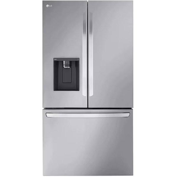 LG 36-inch, 30.7 cu. ft. Freestanding French 3-Door Refrigerator with Door Cooling+ LRFXS3106S