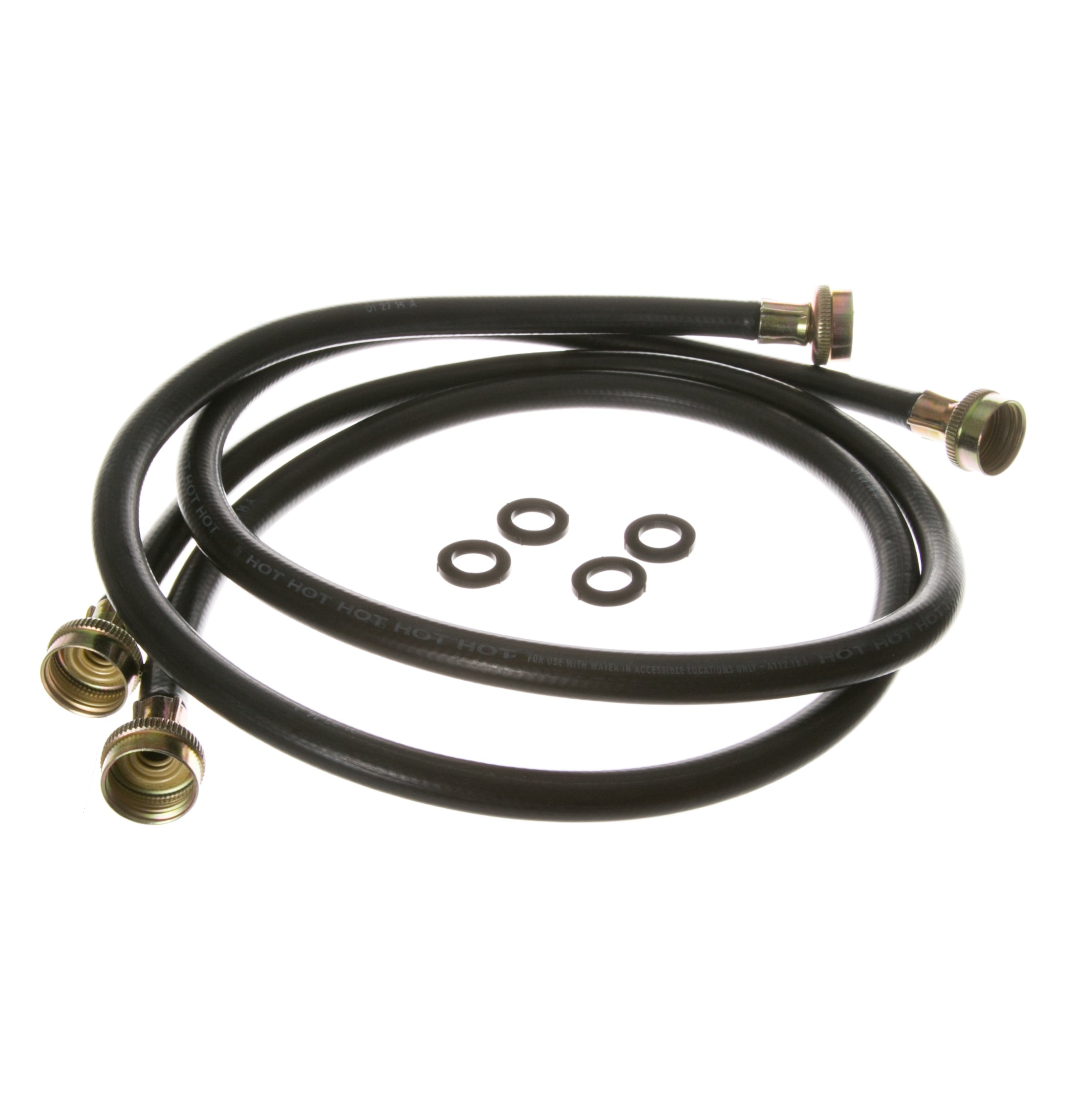 Washing Machine 2 Pack Rubber Inlet Hose