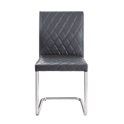Silla auxiliar tapizada Ansonia de 94 cm de alto (juego de 2)