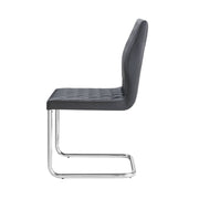 Silla auxiliar tapizada Ansonia de 94 cm de alto (juego de 2)