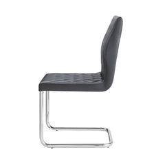 Silla auxiliar tapizada Ansonia de 94 cm de alto (juego de 2)