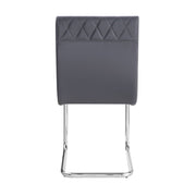 Silla auxiliar tapizada Ansonia de 94 cm de alto (juego de 2)