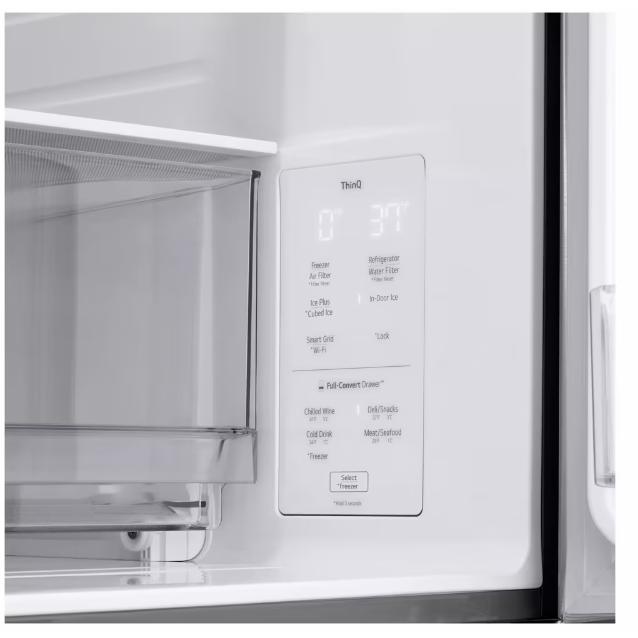LG 36-inch, 28.6 cu. ft. French 4-Door Refrigerator with Wi-Fi LF29H8330S IMAGE 9