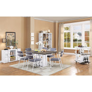 Mesa de comedor rectangular Cargo de 66" de largo