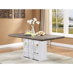 Mesa de comedor rectangular Cargo de 66" de largo