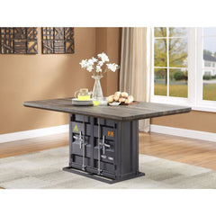 Mesa de comedor rectangular Cargo de 66" de largo