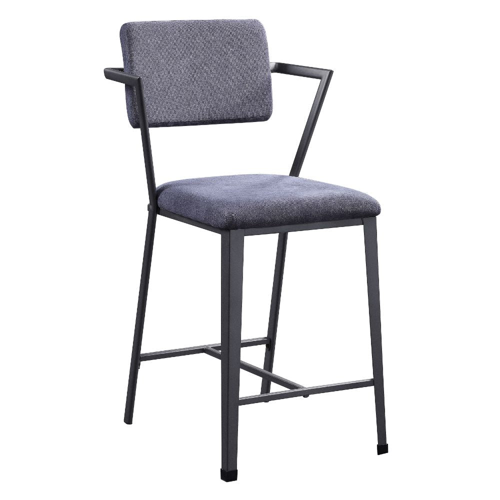 Silla de mostrador tapizada Cargo de 41" de alto (juego de 2)