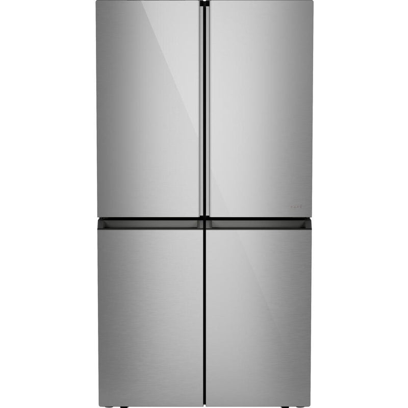 Café 36-inch, 27.4 cu. ft. French 4-Door Refrigerator with Dual-Dispense AutoFill Pitcher CAE28DM5TS5