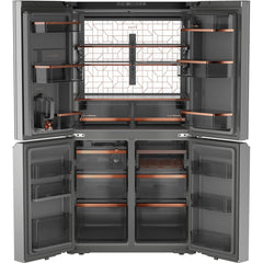  Café 36-inch, 27.4 cu. ft. French 4-Door Refrigerator with Dual-Dispense AutoFill Pitcher CAE28DM5TS5 IMAGE 3