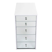 SlayStation® 5-Drawer Mirrored Vanity Storage Unit