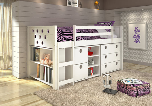 Circles Modular Low Loft Bed