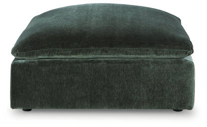 Carriage View Oversized Accent Ottoman