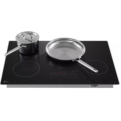  LG 30-inch Built-In Induction Cooktop with UltraHeat™ CBIH3013BE IMAGE 2