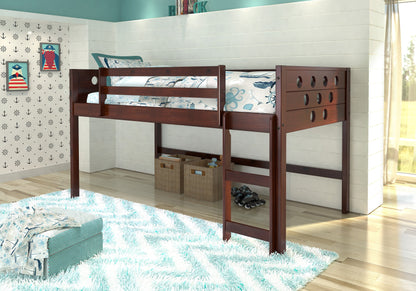 Circles Cappuccino Low Loft Bed